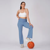 Flare Pants - Teal Blue