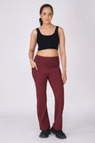 Flare Pants - Maroon