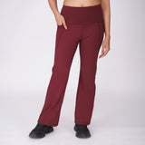 Flare Pants - Maroon